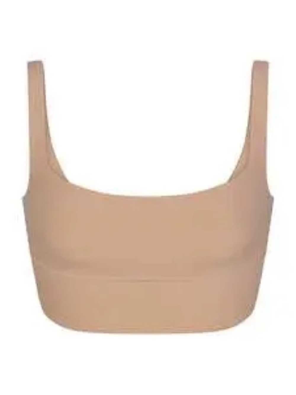 SKIMS Fits Everybody Square Neck Bralette Bra Nude Sand 2X
